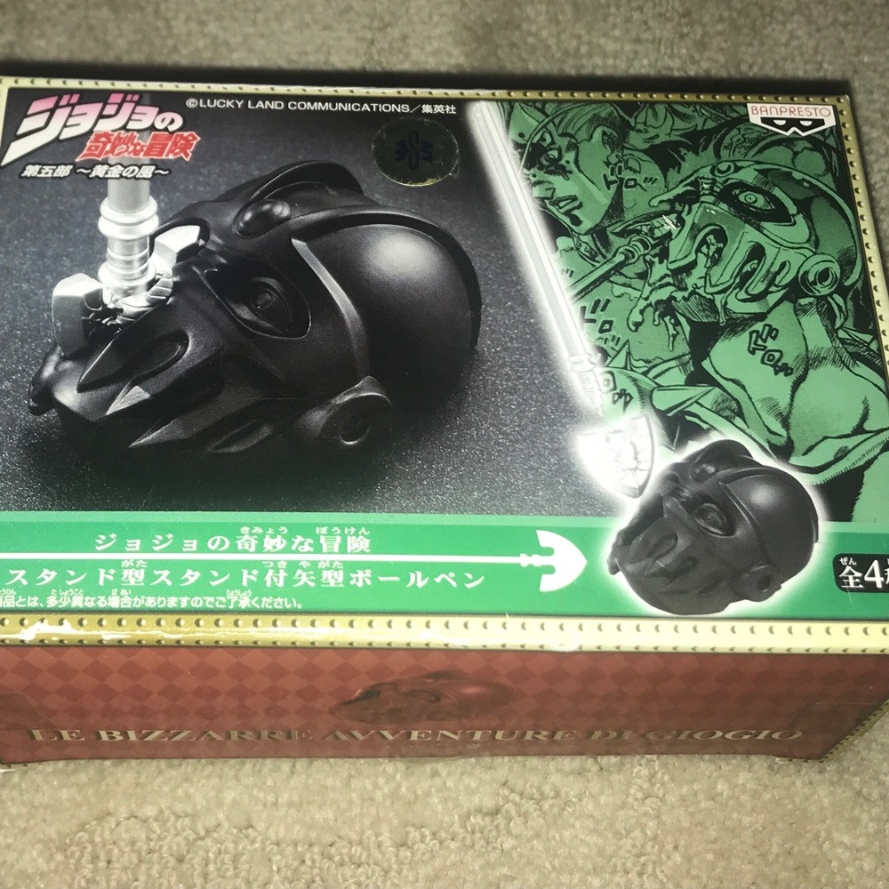 JJBA Jojo's Bizarre Adventure Silver Chariot Pen Holder (Black Variant)
